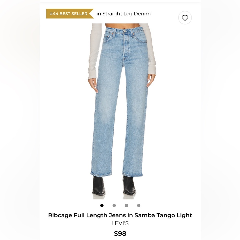 Levi's Light Blue Flare Jeans